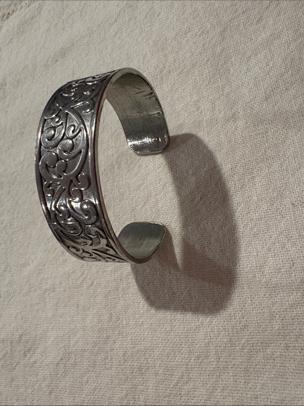 Silver Cuff Bracelet - Picture 3 of 10